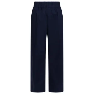 Yana Poplin Pants navy