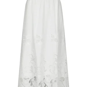 Yara Long Emb Skirt