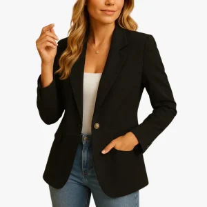 Elegant klassisk damjacka