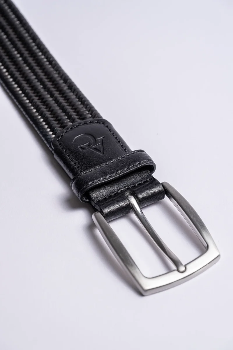 Leather Belt Black - Bild 2