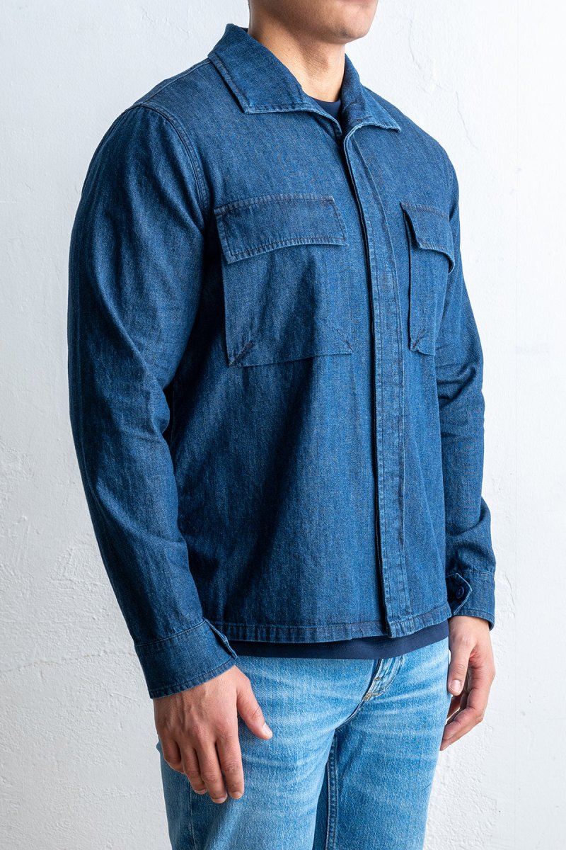 Camicia Capa Medium Denim - Bild 3
