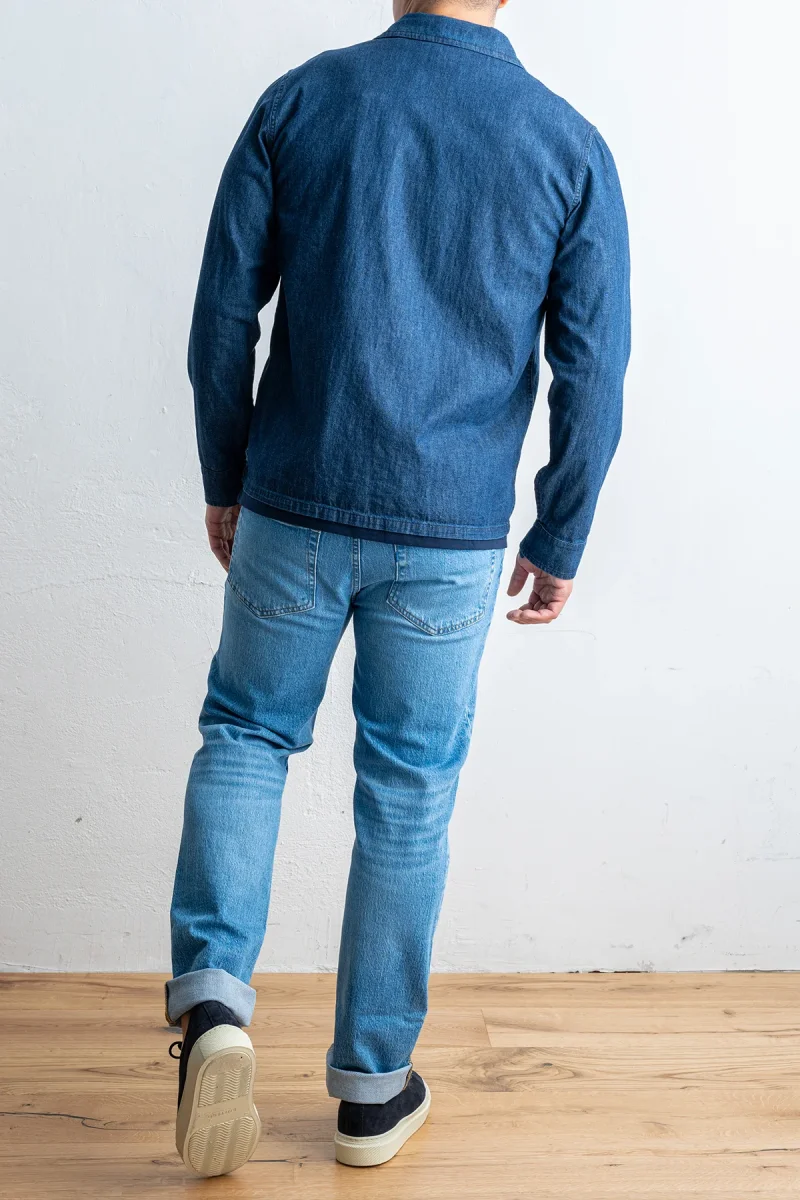 Camicia Capa Medium Denim - Bild 6