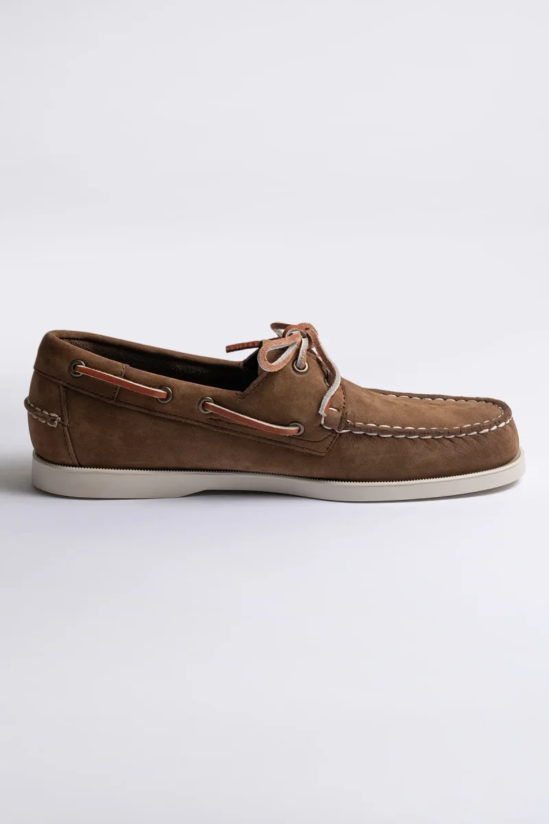 Docksides Portland Nubuck Brown Taupe - Bild 4