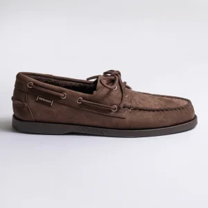 Docksides Portland Nubuck Dark Brown