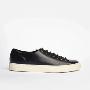 Classic Tanino Leather Sneaker Black