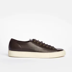 Classic Tanino Leather Sneaker Dark Brown