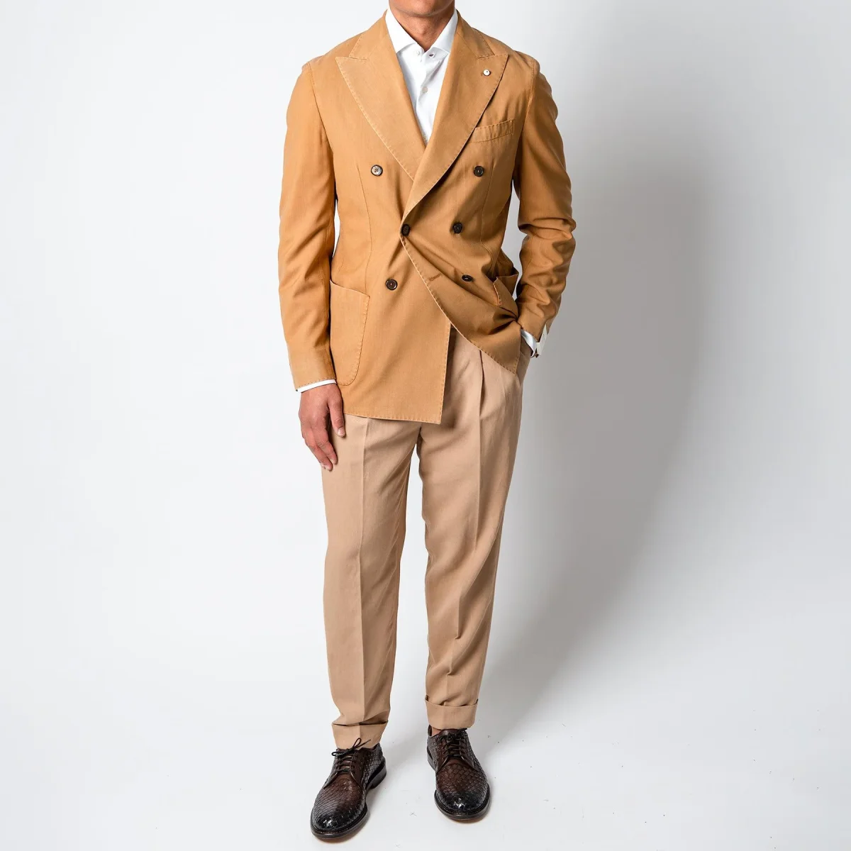 LUXURY WOOL BLAZER MUSTARD - Bild 7