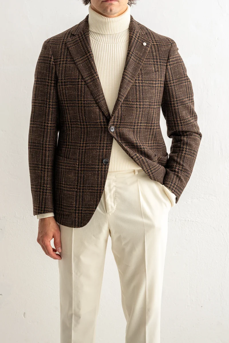 Blazer Three Button Brown