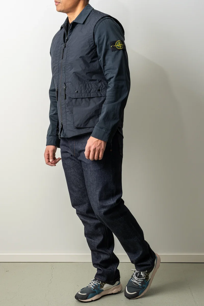 Metal Lamina Ripstop Recycled Poly Vest G100005 Navy Blue - Bild 5