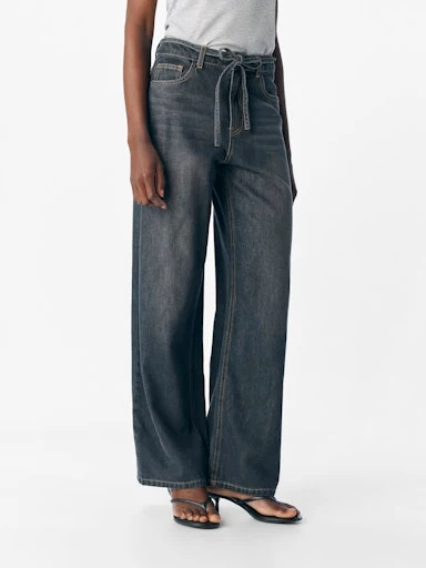 OBJROSIE MW WIDE JEANS - Bild 5