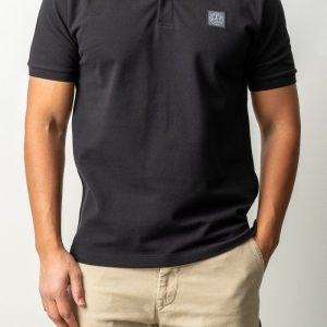 Organic Cotton Piqué SS Polo 2200011 Black
