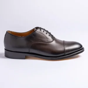Oxford Leather Shoe Dark Brown