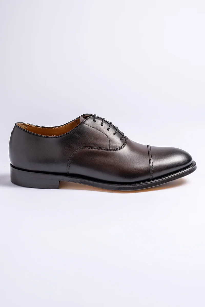 Oxford Leather Shoe Dark Brown - Bild 2