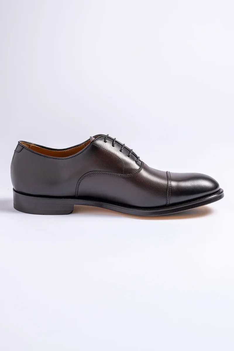 Oxford Leather Shoe Dark Brown - Bild 3