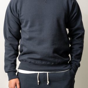 Puamana Crewneck Raglan Sweatshirt Blue Graphite