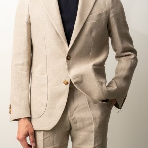 Ryhs Linen Blazer Beige