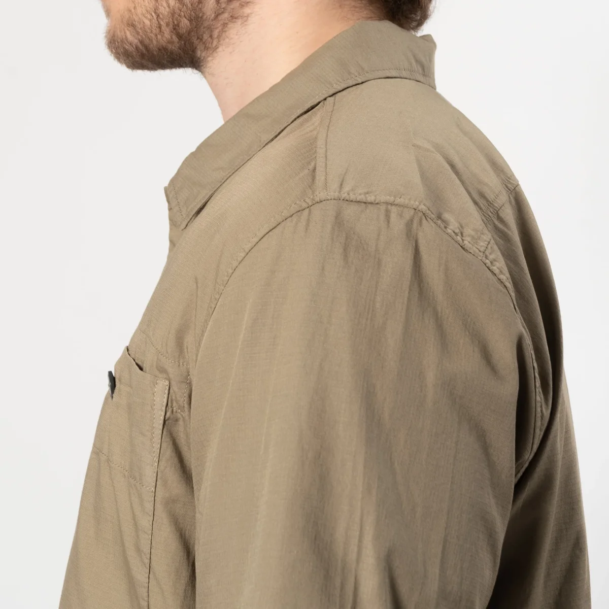 SHORT SLEEVE RIPSTOP SHIRT Beige - Bild 7