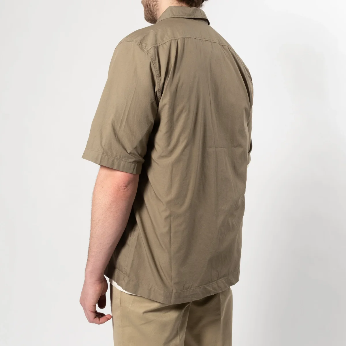 SHORT SLEEVE RIPSTOP SHIRT Beige - Bild 8