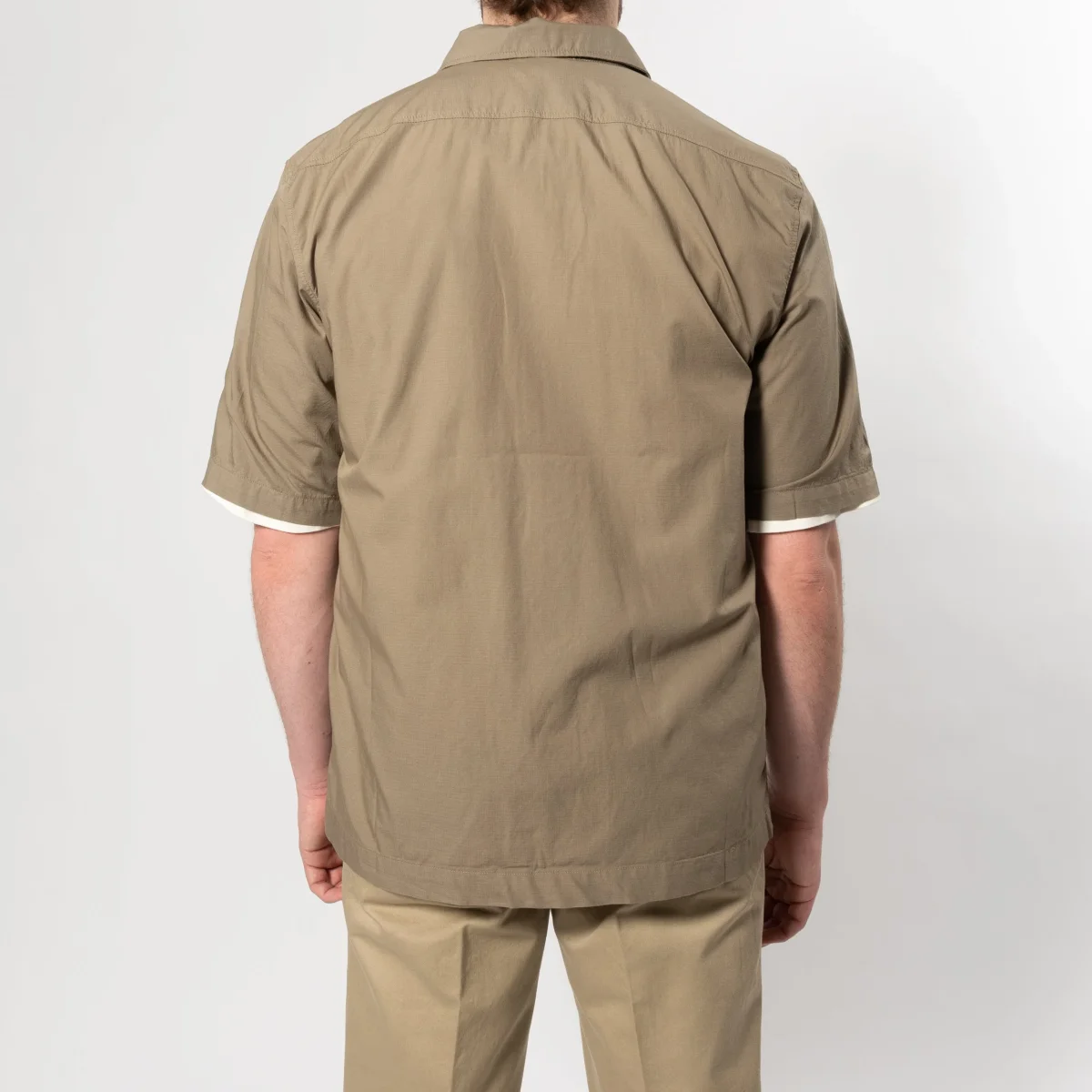 SHORT SLEEVE RIPSTOP SHIRT Beige - Bild 9