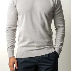 Washed Crewneck Sweater Ash Grey