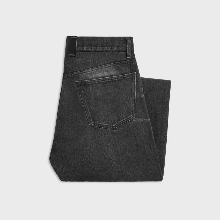 Boyfriend-jeans 001 i bomullsdenim - Bild 3