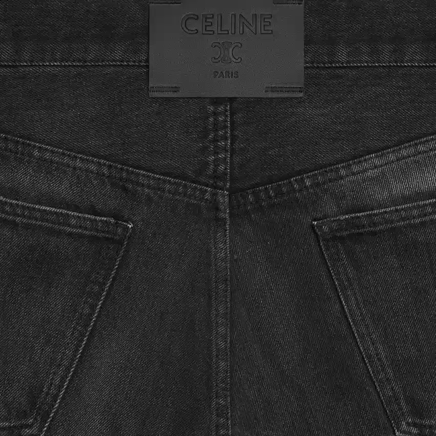 Boyfriend-jeans 001 i bomullsdenim - Bild 4