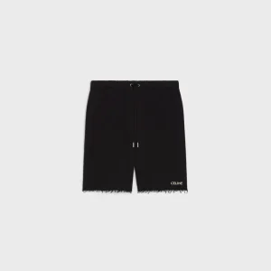 CELINE-shorts i bomullsfleece