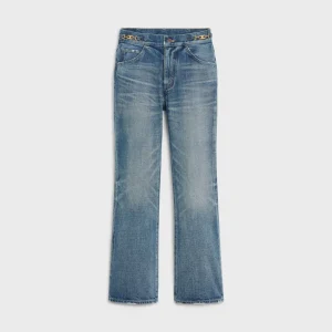 Dylan Flared Jeans med signatur i bomullsdenim