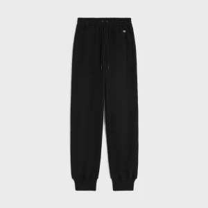 Joggingbyxor i bomullsfleece