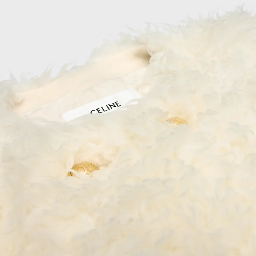 Kappa i fluffig ull - Bild 4