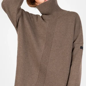 Ulltröja med polokrage, oversize