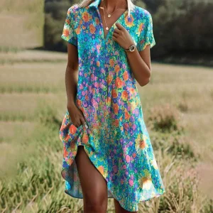 Boho sommarklänning