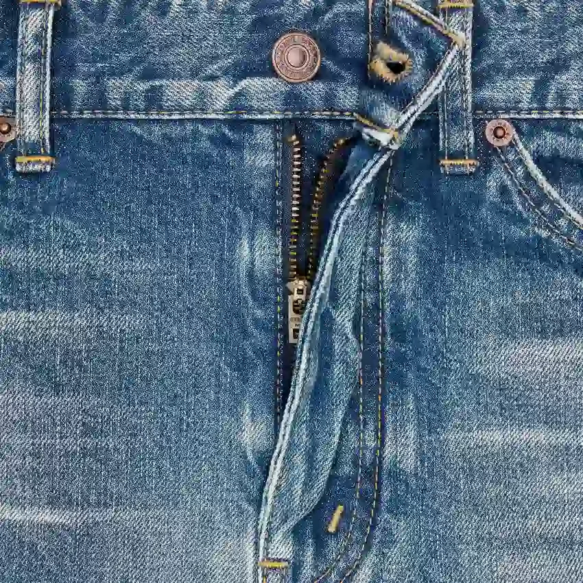 Skateshorts i Electric Sky Wash-denim - Bild 4