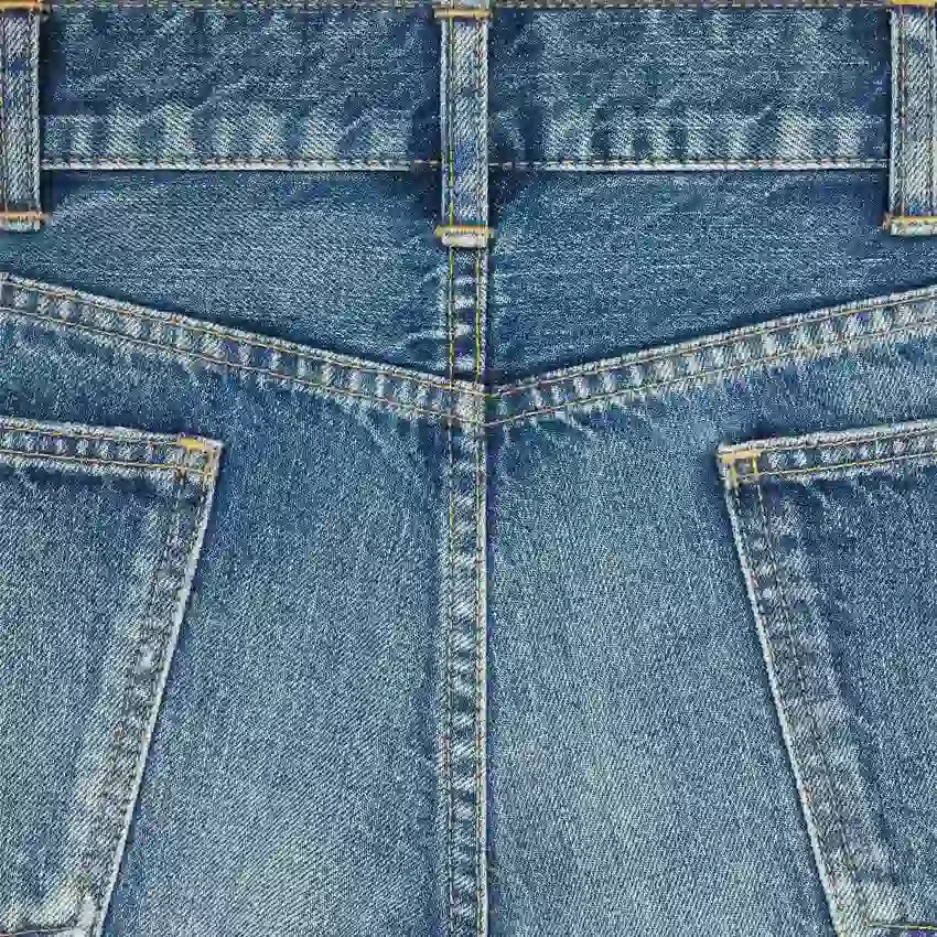 Skateshorts i Electric Sky Wash-denim - Bild 5
