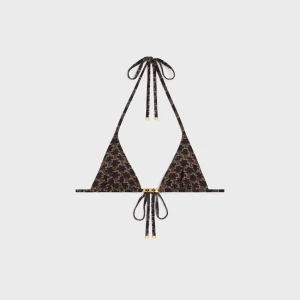 Triangel-top i Monogram Jersey