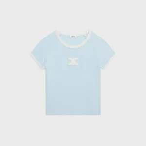 Triomphe-T-shirt i bomullsjersey