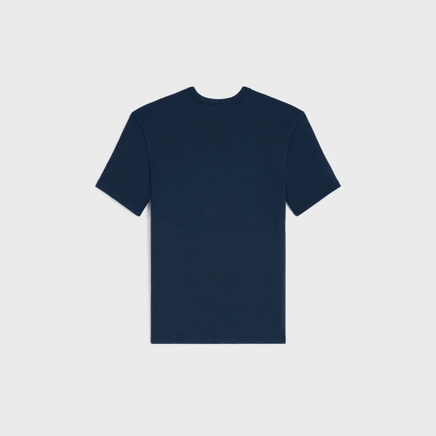 Triomphe T-shirt i ribbad bomullsjersey - Bild 3