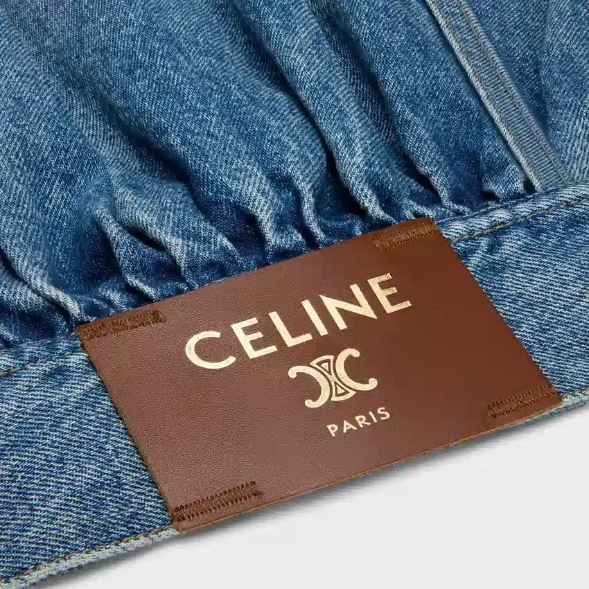 Truckerjacka i denim - Bild 5
